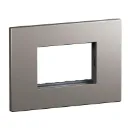 AC1202MT-ART ADV COVER PLATE + FRAME 3 M MATT TITANIUM