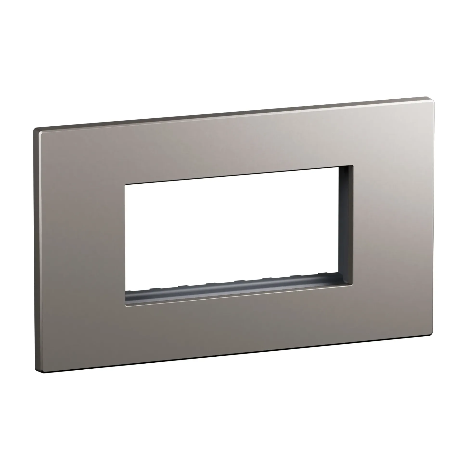 AC1203MT-ART ADV COVER PLATE + FRAME - 4MMATT TITANIUM