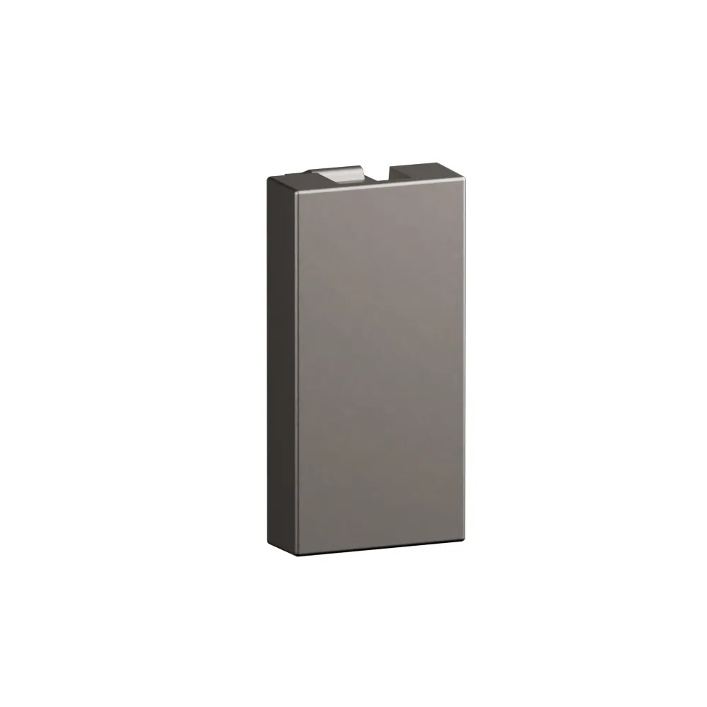 AC150MT-ART ADV Blanking Plate - 1 Module MATT TITTANIUM