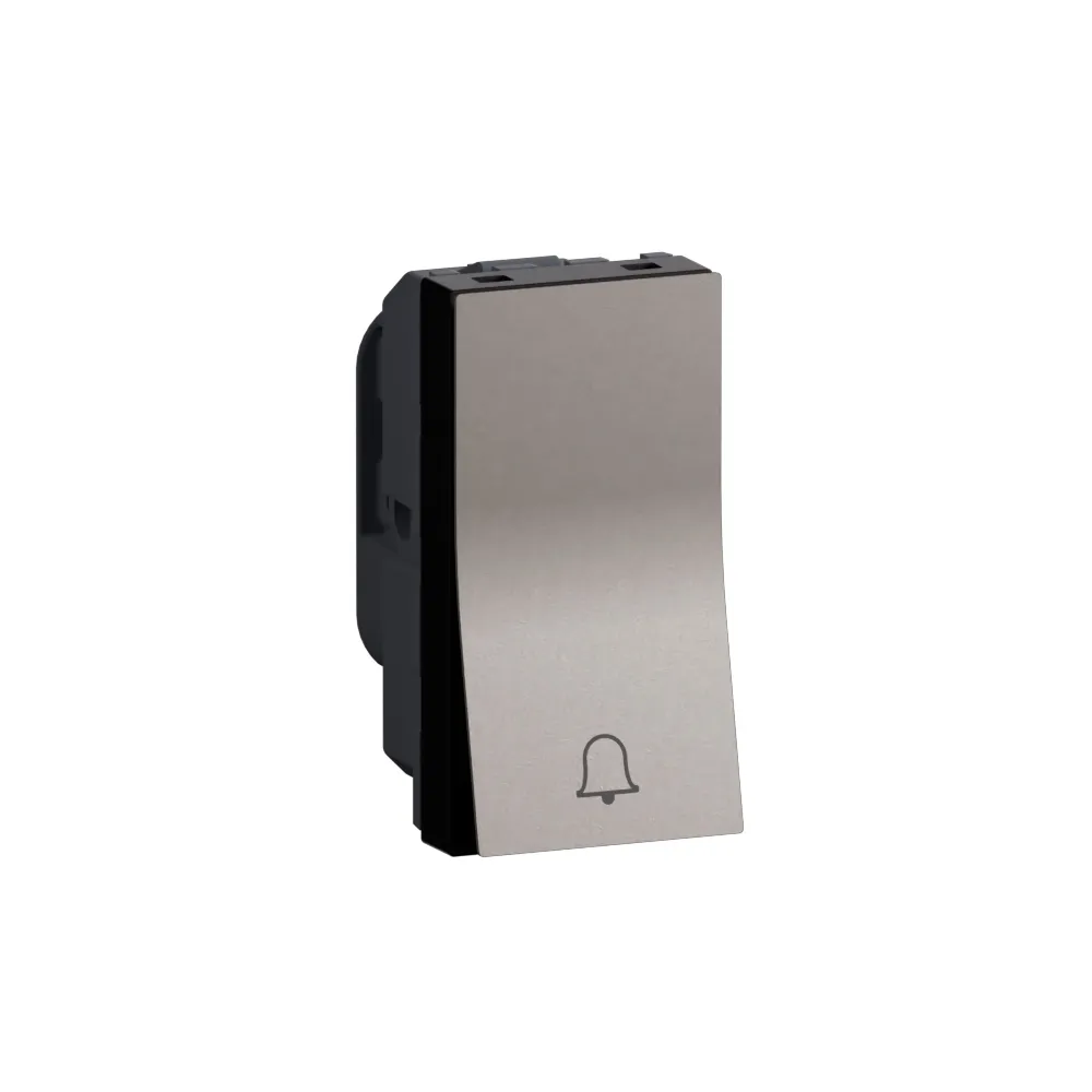 AC23102MT-ART ADV BELL PUSH - 1 WAY - 1M MATT TITANIUM