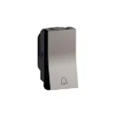 AC23102MT-ART ADV BELL PUSH - 1 WAY - 1M MATT TITANIUM