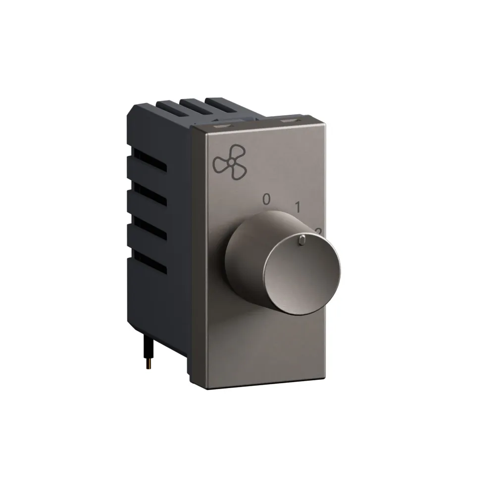 AC661MT-FAN STEP REGULATOR -100W MAT TITTANIUM