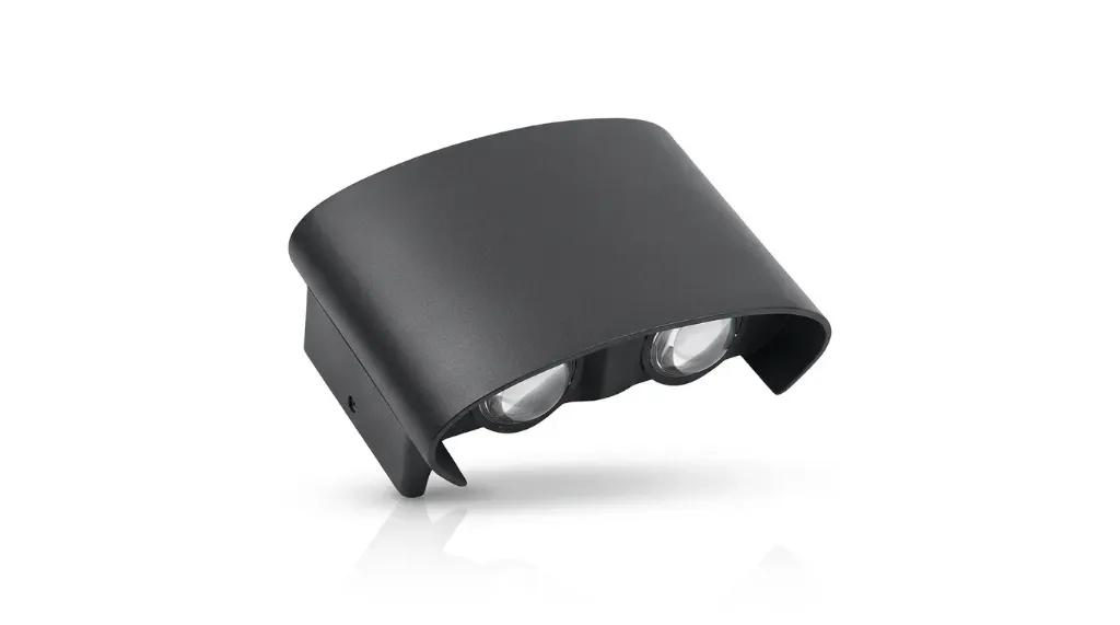 LDECO WALL LIGHT 4WAY PC UD 4W