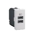 AC3412MW-USB Charger - 3000mA/15 Watts - Type C + C -1 Module