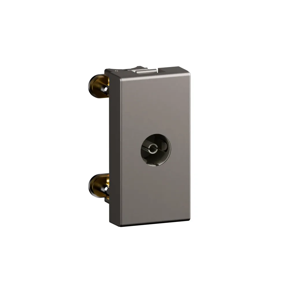 AC4110MT- TV Co - axial Socket -  1 Module